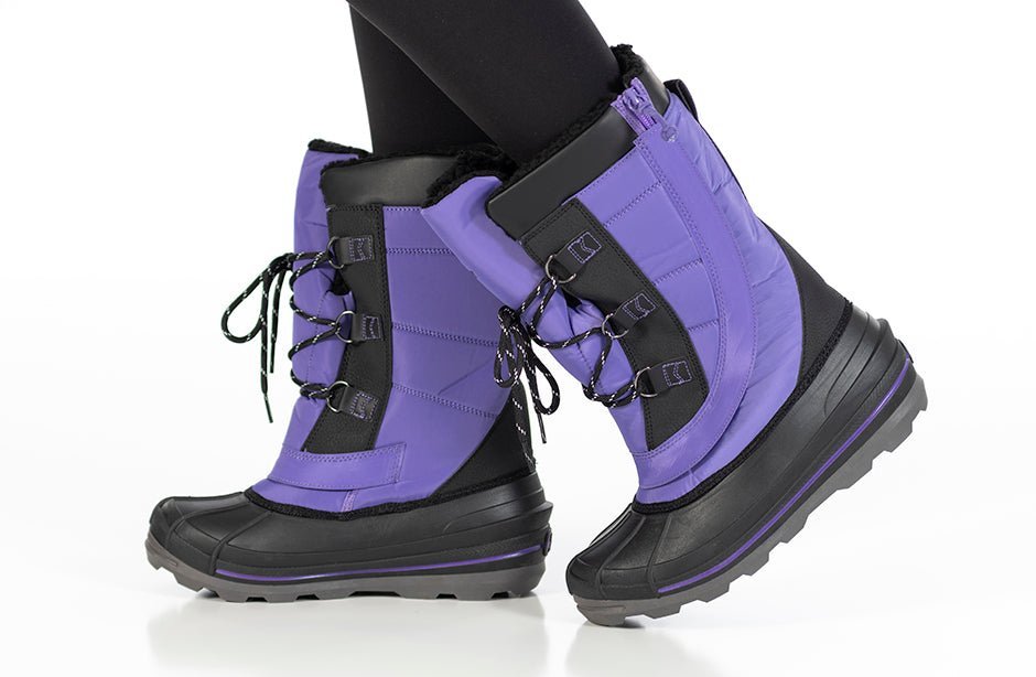 Women's Purple BILLY Ice Winter Boots - BILLY Footwear® Canada