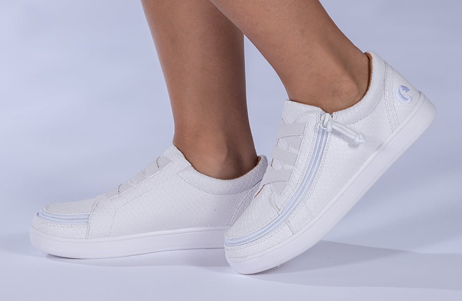 Women's White BILLY Gore Lows - BILLY Footwear® Canada